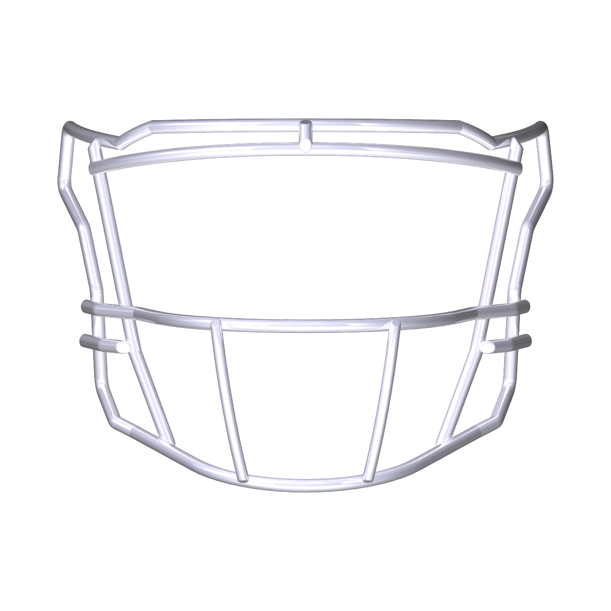Riddell SF-2BD-SW football facemask for SpeedFlex helmets with thin bars and wide vision design