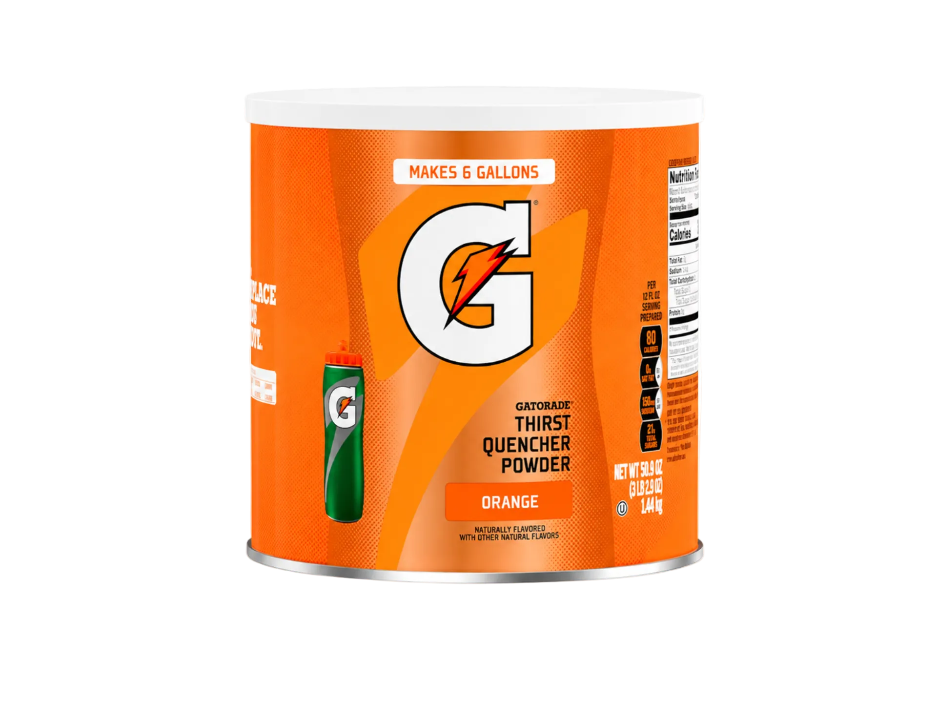 Gatorade Thirst Quencher Powder Orange 1.44 kg canister product image