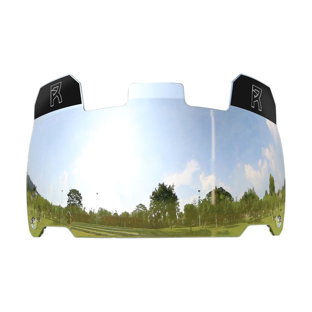 Reyrr VISION Clear Mirror Football Visor, 37.0% VLT