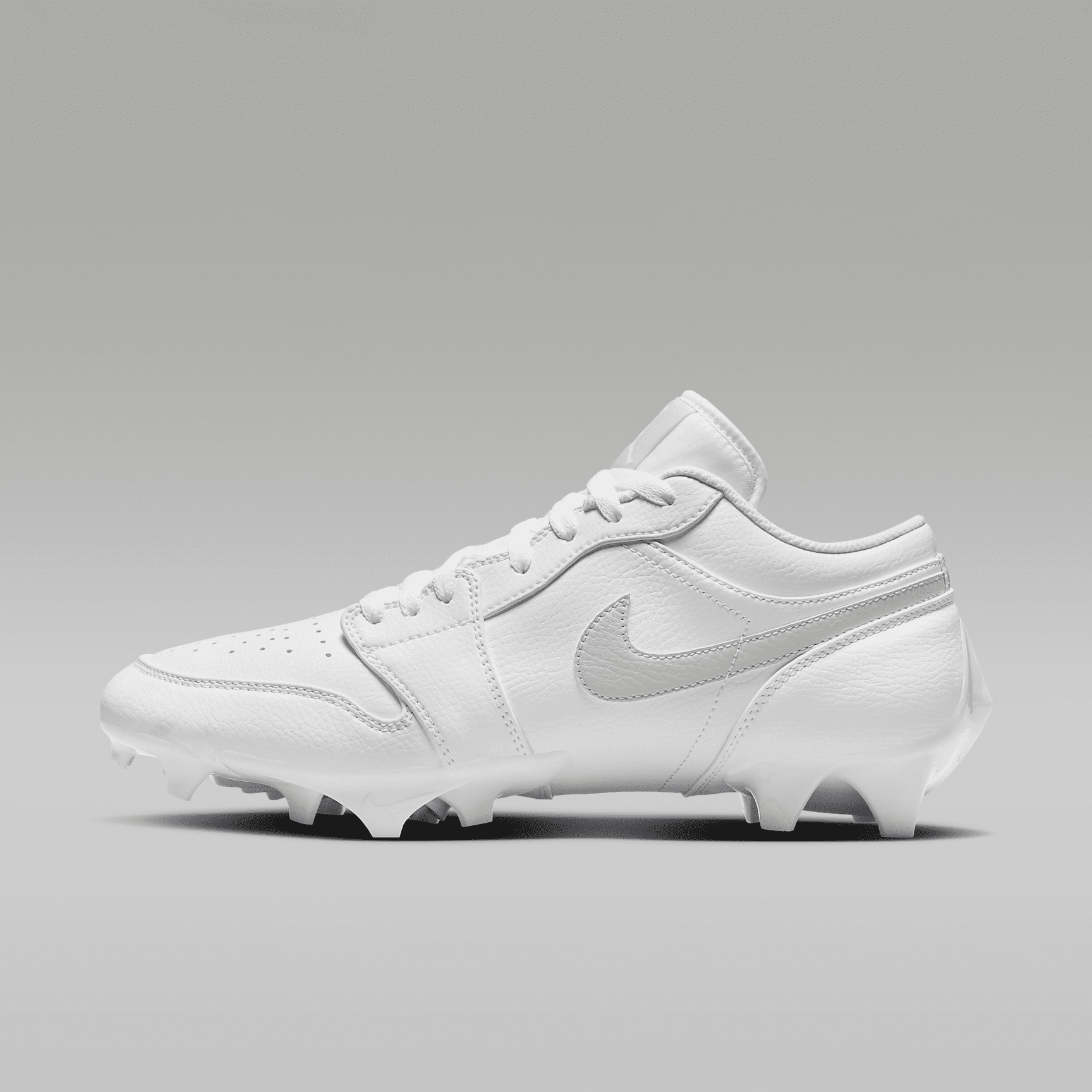 Jordan 1 Low TD — White/Grey Fog, main view
