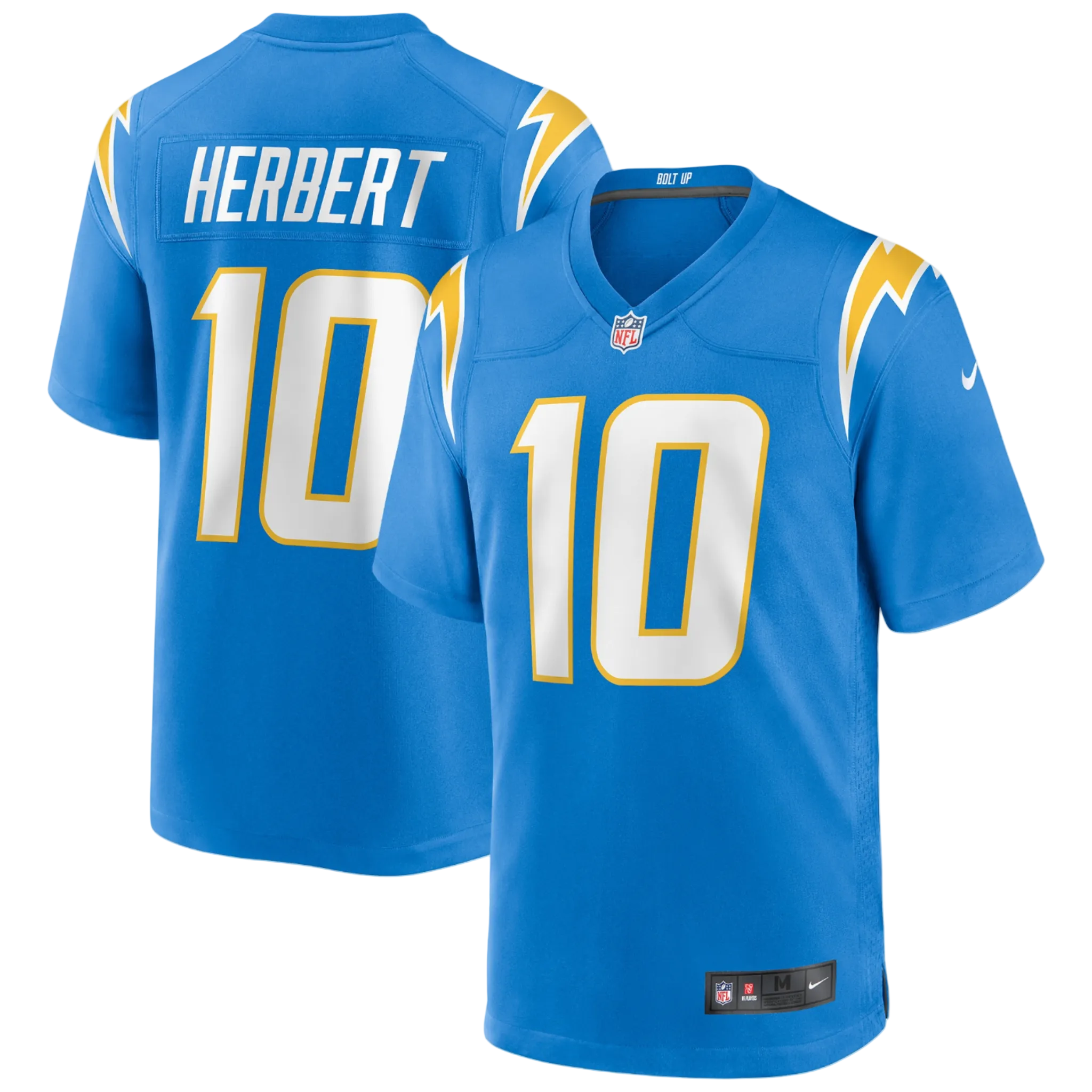 Justin Herbert Nike Game Jersey (Los Angeles Chargers)