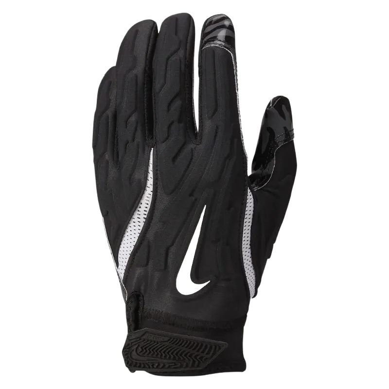 Nike Superbad 7.0 black football gloves with Magnigrip+ palms and breathable padding for enhanced grip and ventilation