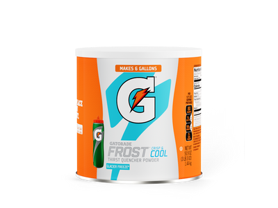 Gatorade Thirst Quencher Powder Glacier Freeze 1.44 kg canister