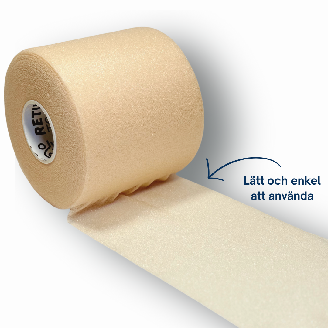 Förlindning/Return to Play 7 cm x 27 m (Beige)