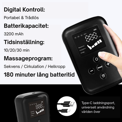 Return to Play Wireless Compression Boots+