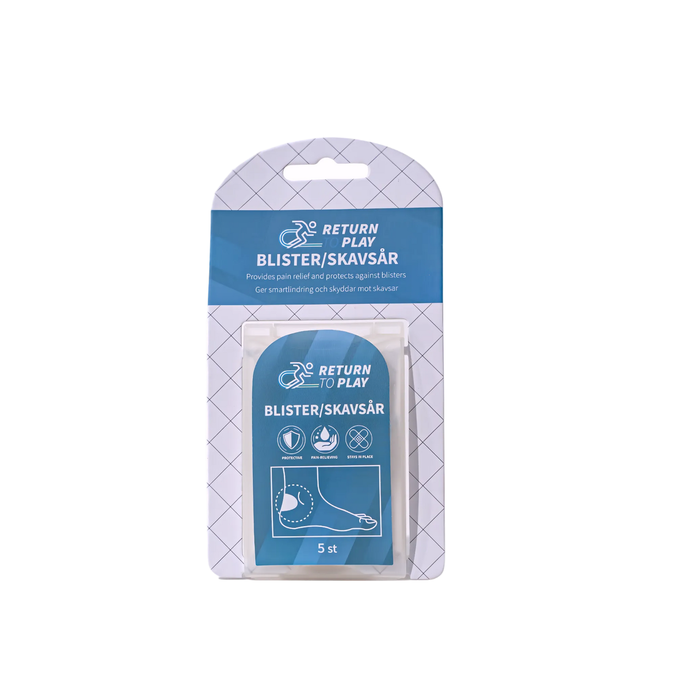 Return to Play Skavsårsplåster (5-pack)