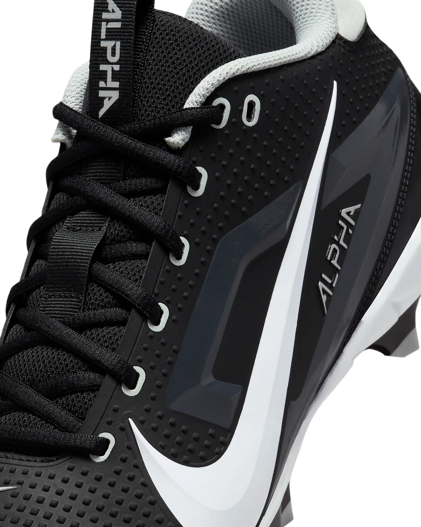 Nike Alpha Menace Varsity 4 - Premium American Football Cleats from Nike - Shop now at Reyrr Athletics