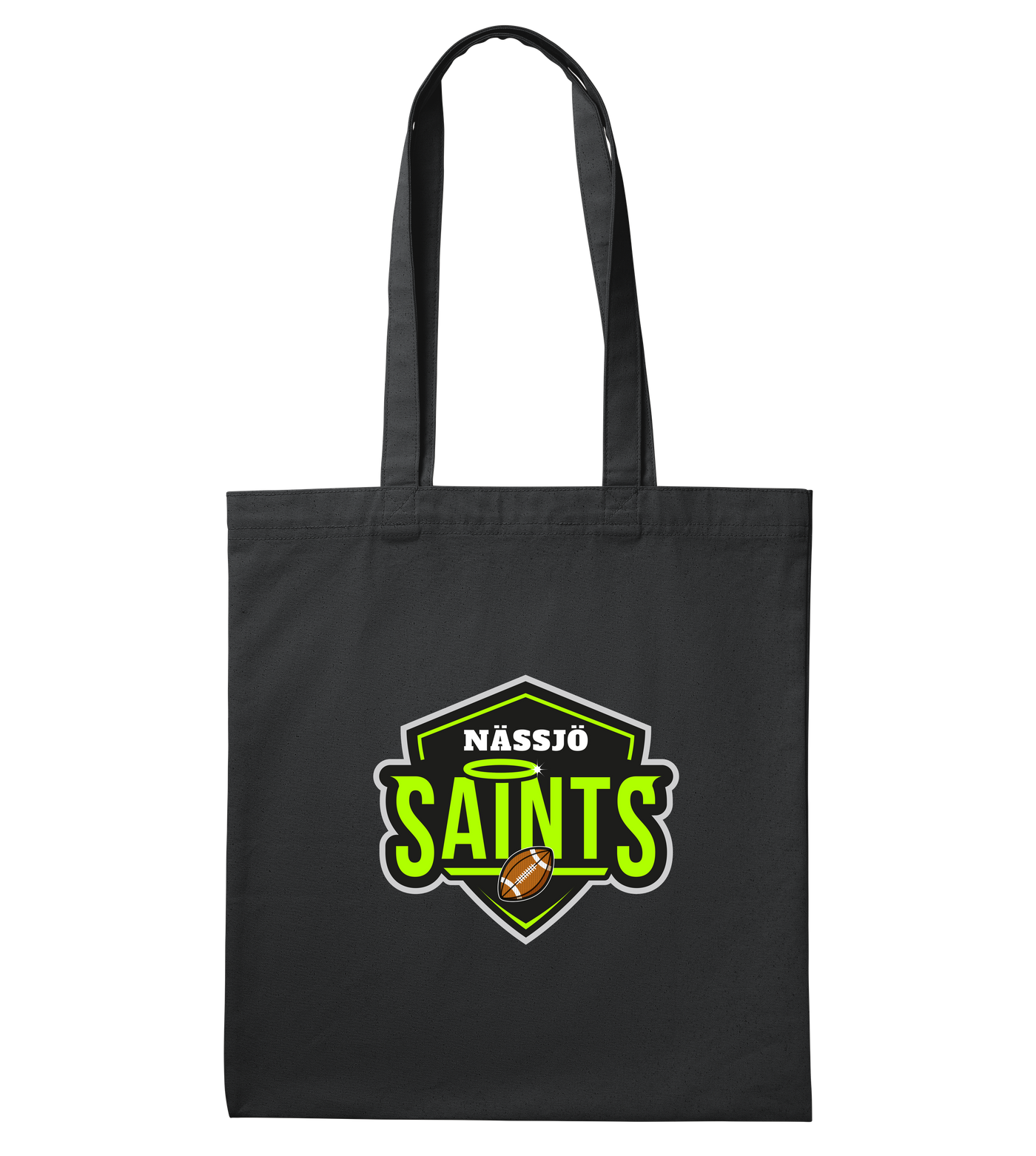 Nässjö Saints Canvas Tote Bag - Premium tote_bag from REYRR STUDIO - Shop now at Reyrr Athletics