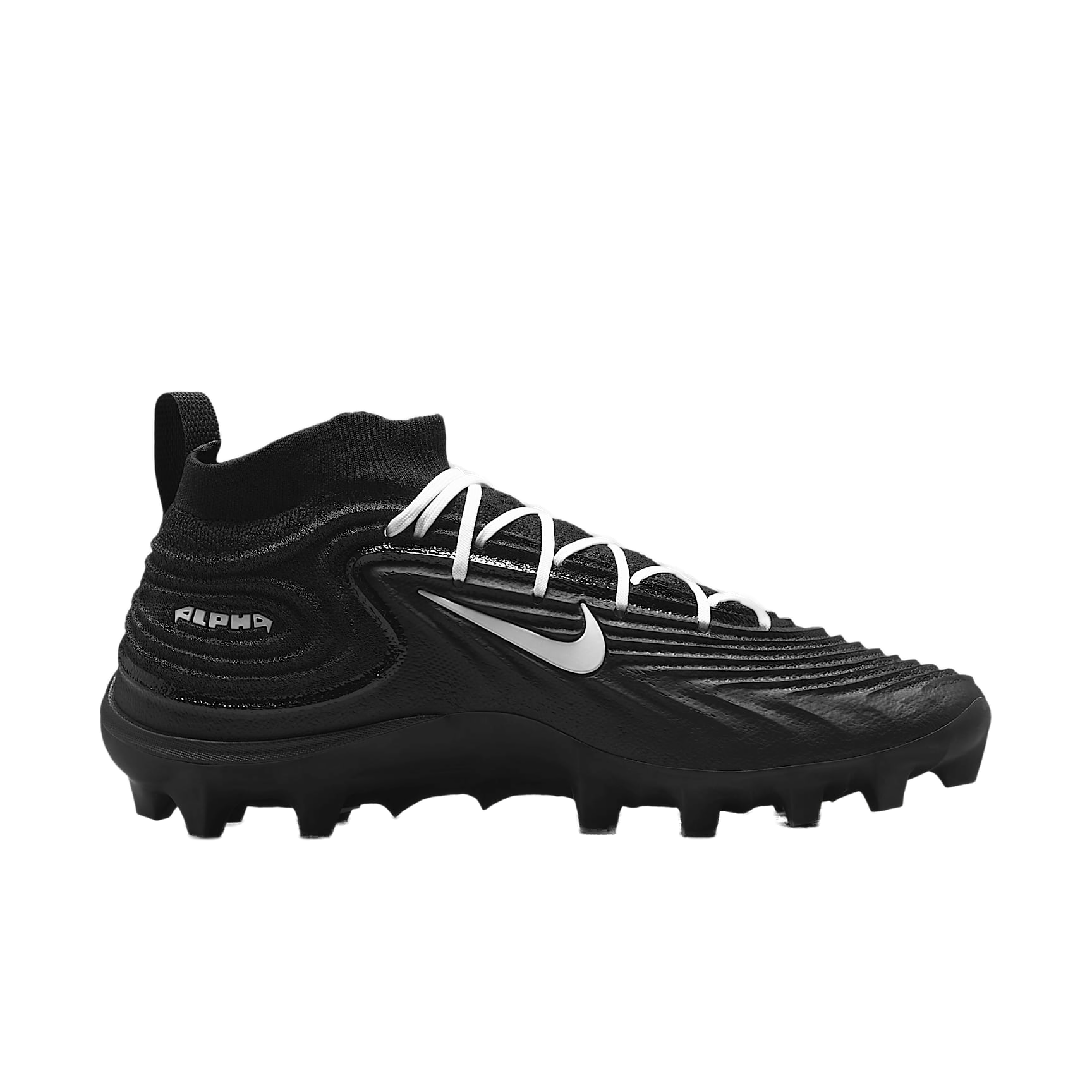 Nike Alpha Menace 5 Elite - Black - Side