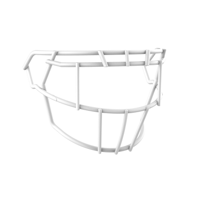 Schutt F7 EGOP-NB-VC facemask in White