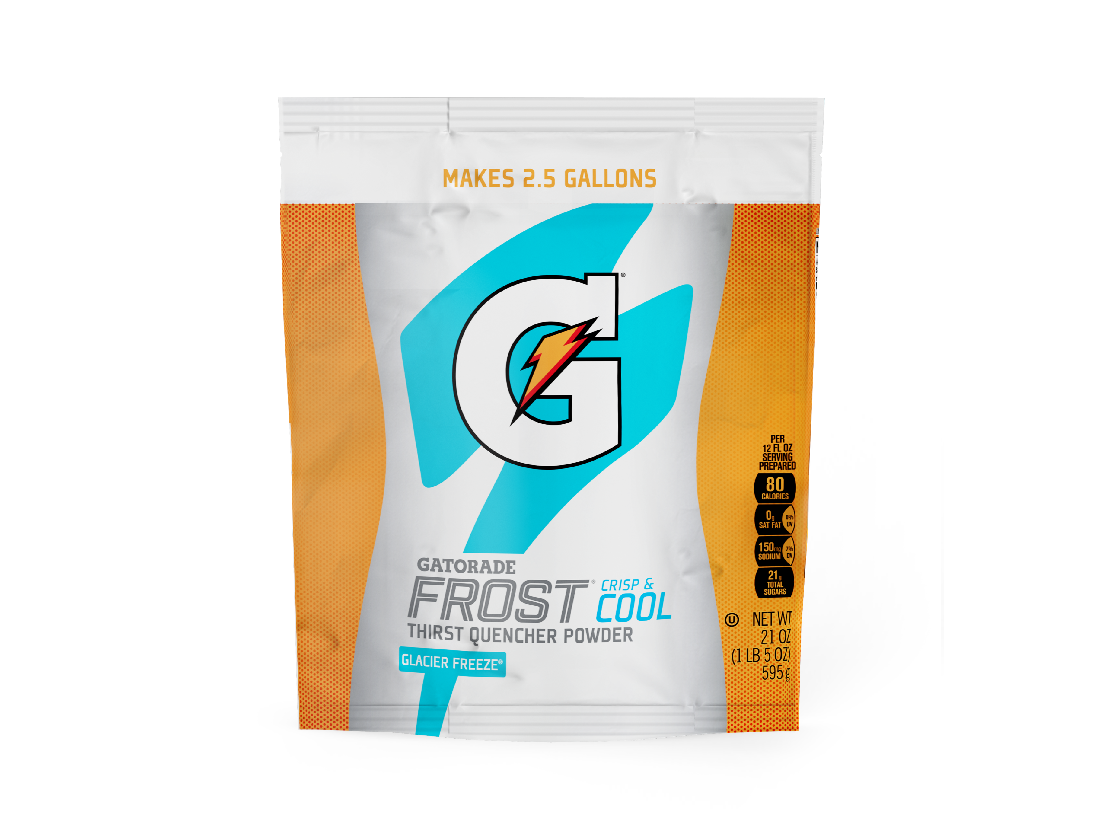 Gatorade Thirst Quencher Powder Glacier Freeze 595g