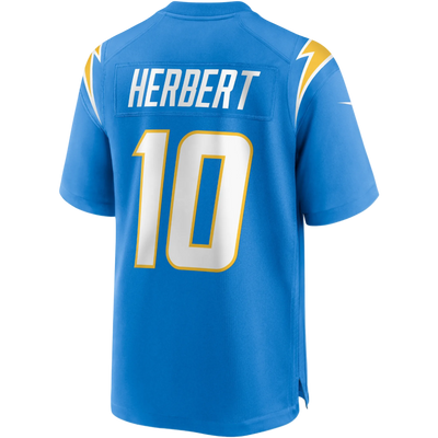 Justin Herbert Nike Game Matchtröja (Los Angeles Chargers)