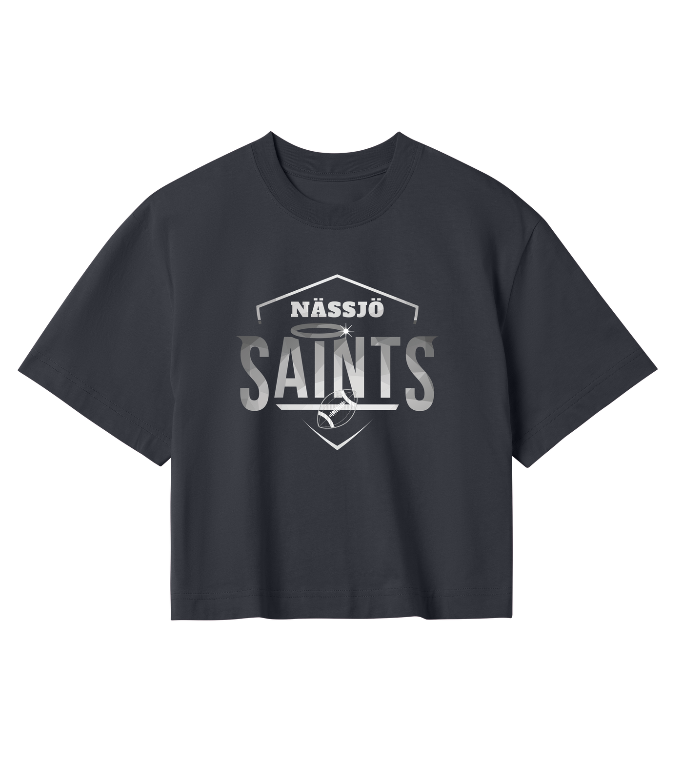 Nässjö Saints Women's Crop Top - Premium crop_top from REYRR STUDIO - Shop now at Reyrr Athletics