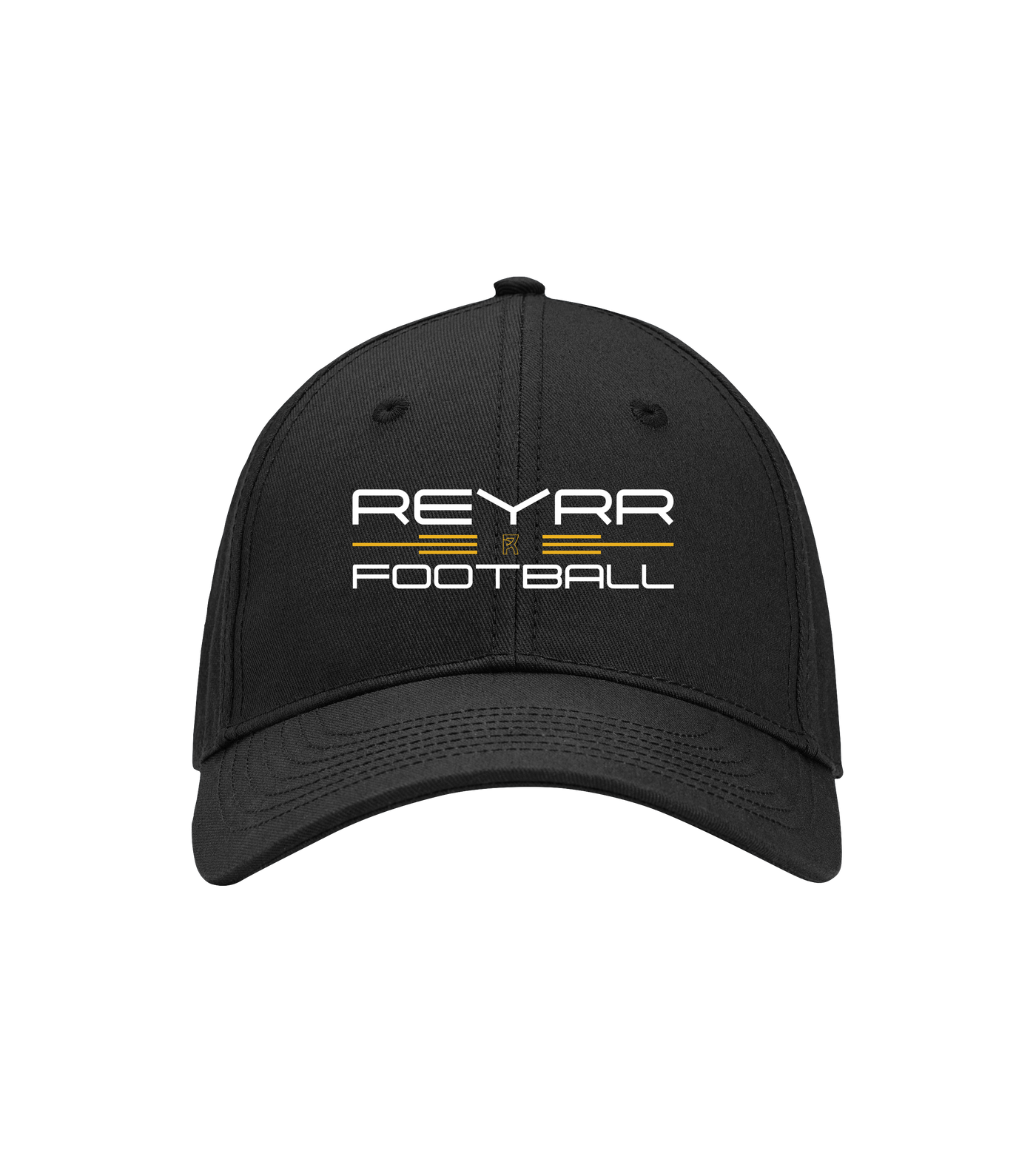 Reyrr Football Baseball Cap - Premium cap_baseball from REYRR STUDIO - Shop now at Reyrr Athletics