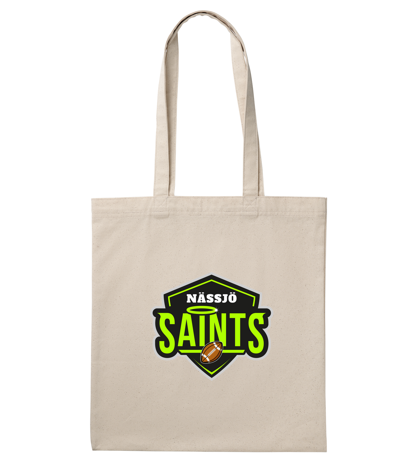 Nässjö Saints Canvas Tote Bag - Premium tote_bag from REYRR STUDIO - Shop now at Reyrr Athletics