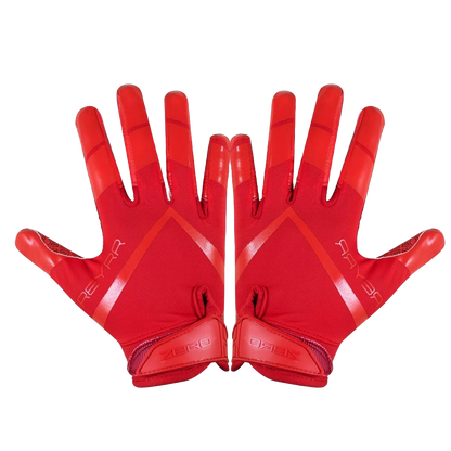Red Reyrr ZERO sports gloves with advanced grip technology, breathable nylon, and adjustable fit for optimal performance.