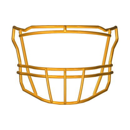 Riddell SF-2BD football facemask compatible with SpeedFlex platform for multiple positions, solid color design.
