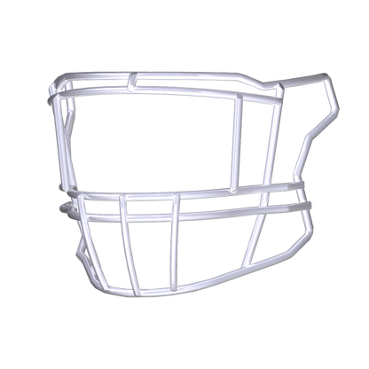Riddell SF-2EG-II football helmet facemask compatible with SpeedFlex platform, designed for multiple positions, solid color finish.