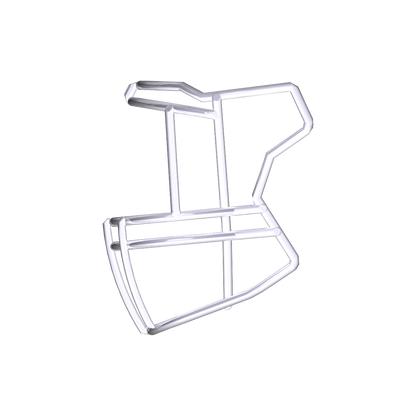 Riddell SF-2EG-II football helmet faceguard compatible with SpeedFlex Platform for multiple player positions