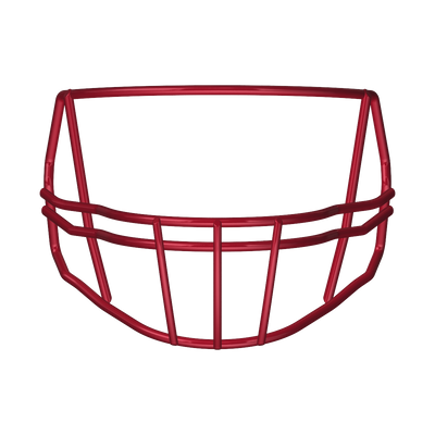 Riddell S2B-HS4 red football helmet face mask front view
