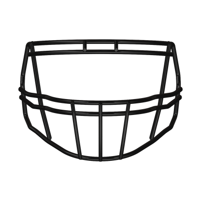 Riddell S2BD-HS4 black football helmet facemask compatible with Speed Icon, Victor-I, Speed Classic Youth, and Foundation helmets