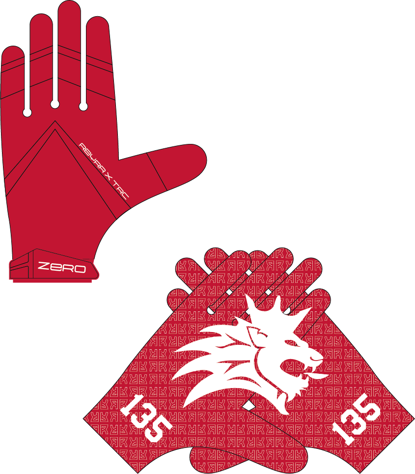 TRC - Premium Football Gloves from Reyrr Athletics - Shop now at Reyrr Athletics